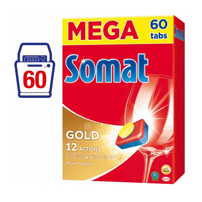 Tablety do myčky SOMAT 60 ks - VÝPRODEJ - poslední balení